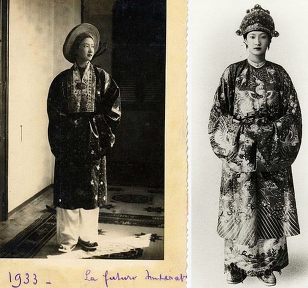 Ao dai de la reine Nam Phuong