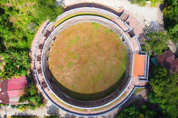 Architecture de l'arène de tigres
