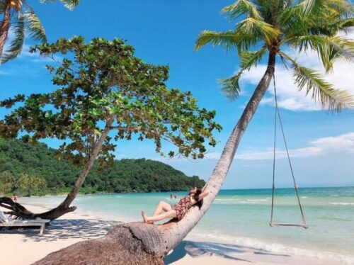 Bronzer sur les plages de Phu Quoc