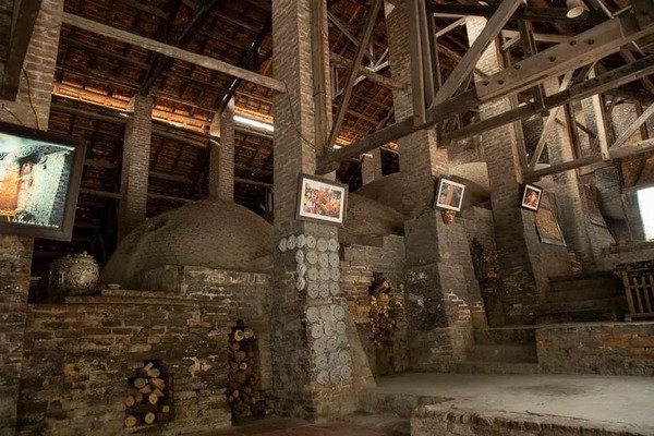 Four à céramique du village de Bat Trang, source : Ho Ha.