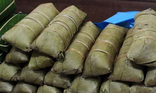 Banh chung de l'ethnie Nung