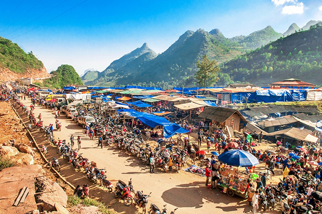 marché de Bac Ha