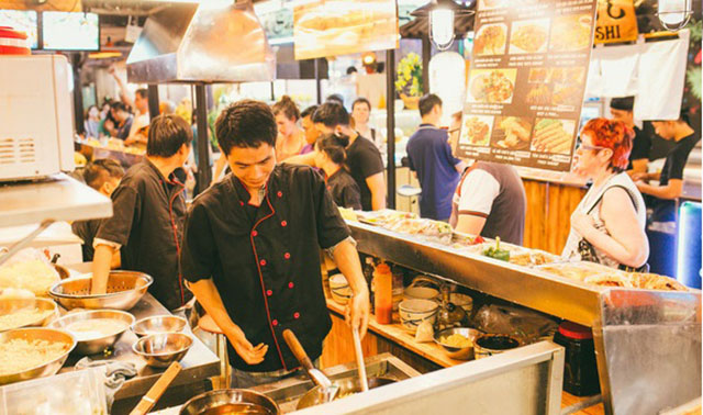 Cuisine de rue à Ho Chi Minh Ville