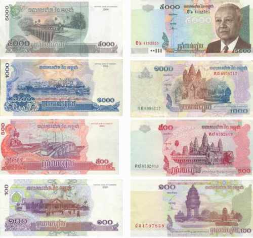 Le riel cambodgien