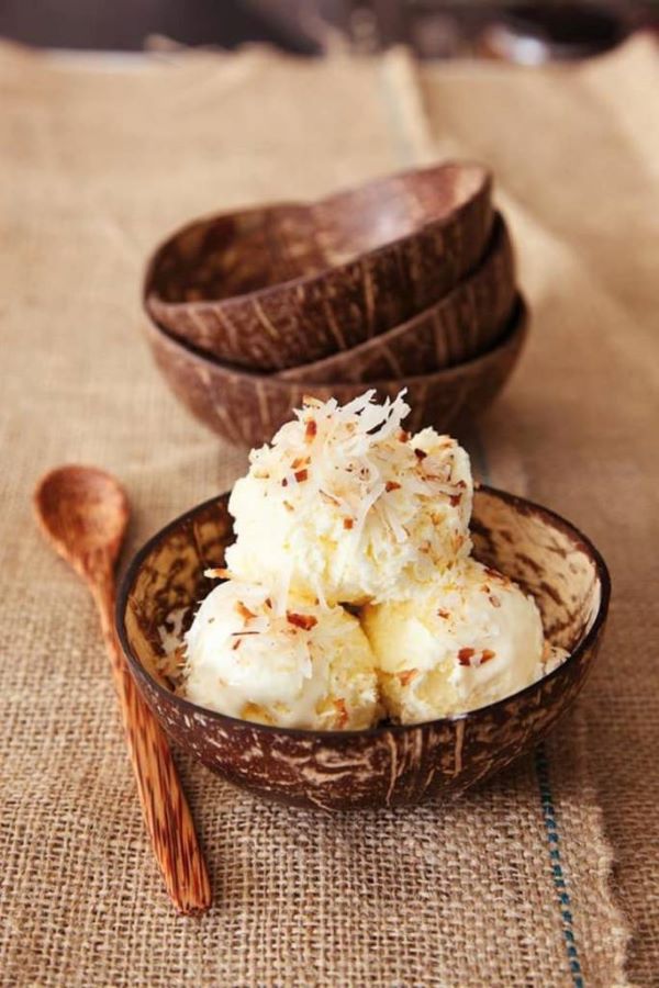 Glace à la noix de coco