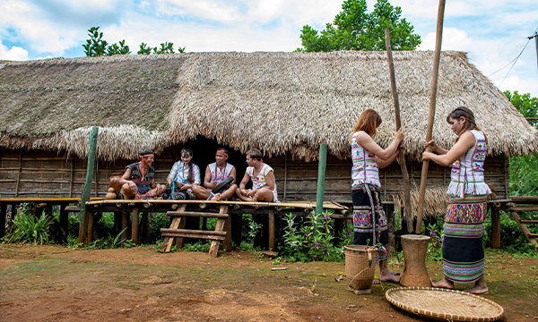 Ethnie Ma à Lam Dong Vietnam