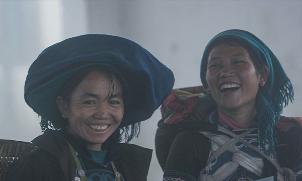 Femme Ha Nhi à Lao Cai, Vietnam