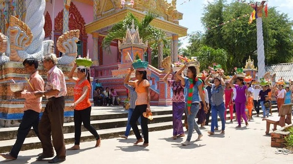 Fête Don Ta à An Giang, Vietnam