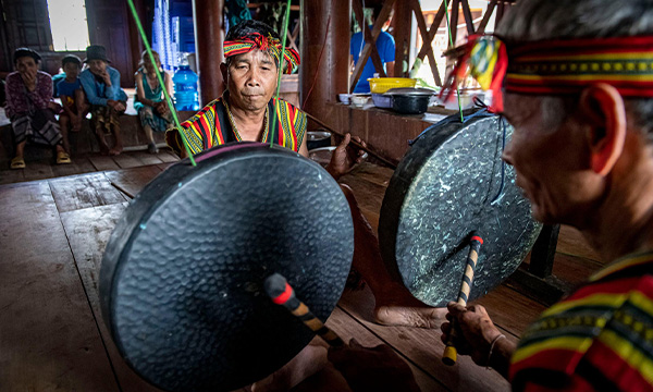 Gong - Un instrument de musique typique du peuple Brau