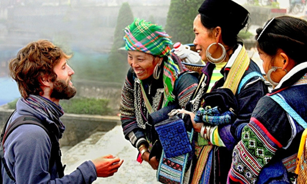 Habitants locaux à Sapa