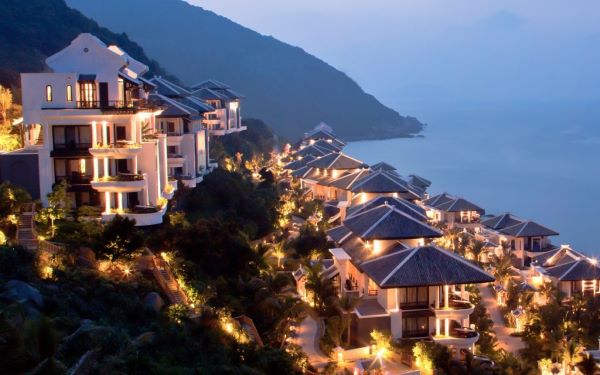 Intercontinental Da Nang Sun Peninsula Resort vu d'en haut