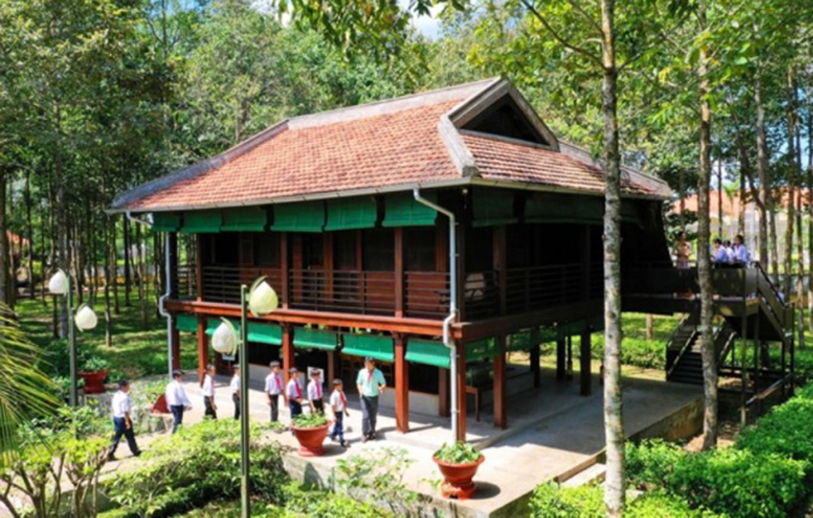 La maison sur pilotis de Ho Chi Minh