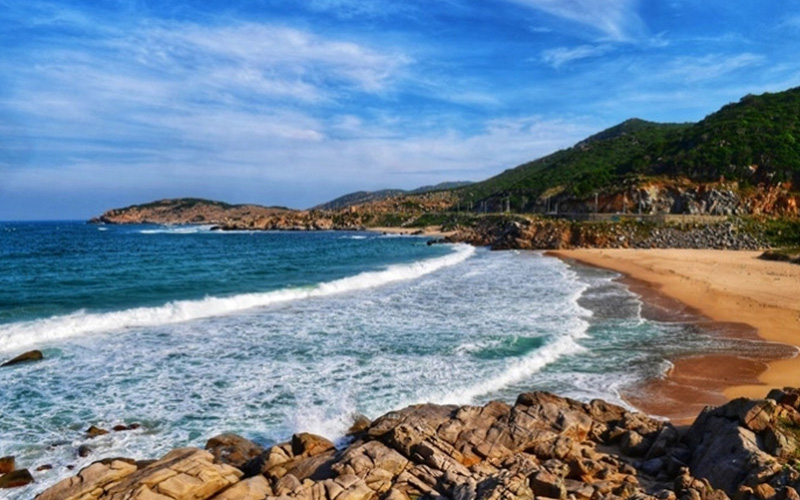 La mer à l'est du Vietnam Indochine