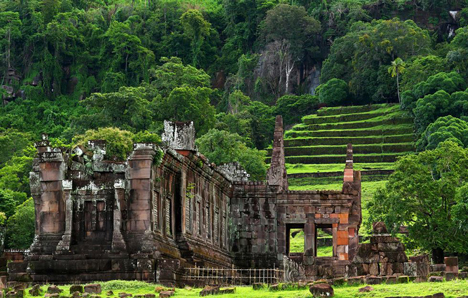 Pendant la saison sèche, il est préférable de visiter Wat Phou. Le temps est plus frais et plus confortable pour explorer le site.