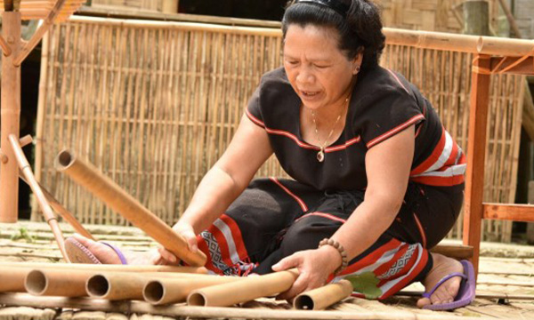 Instrument traditionnel de Xo Dang
