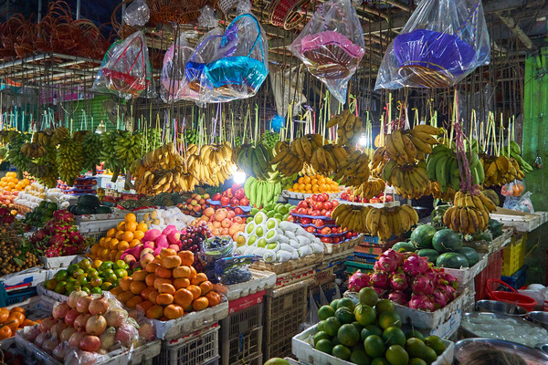 Marché de Phsar Leu