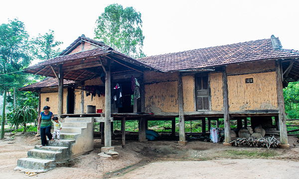Maison traditionnelle des Gia Rai