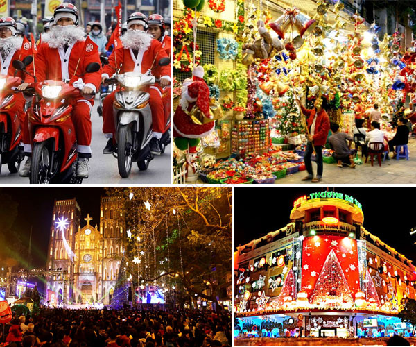 Fêtes au Vietnam - Noel au Vietnam