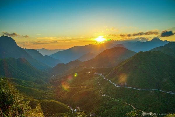 Coucher de soleil à O Quy Ho