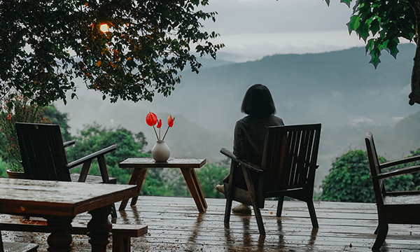 Pluie à Dalat