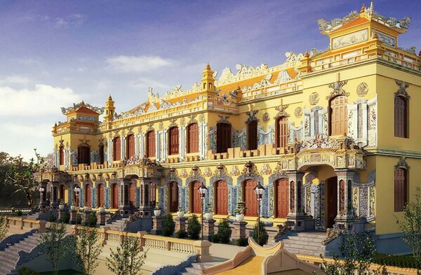 Palais de Kien Trung à Hue, Vietnam