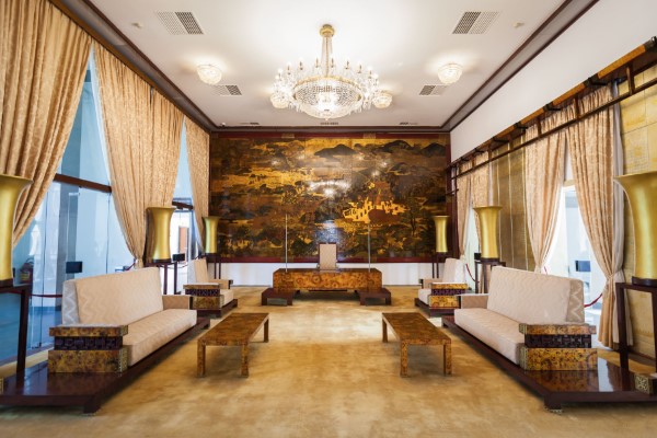 Intérieur du Palais de la Réunification.