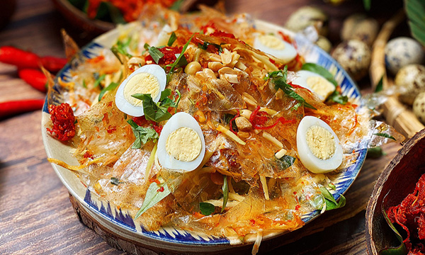 Salade de papier de riz Ho Chi Minh-Ville