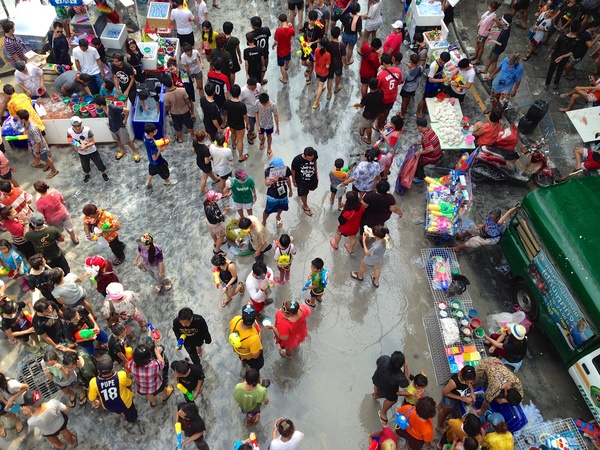 Songkran à Bangkok