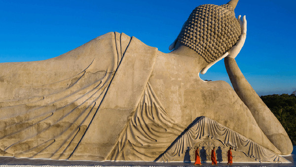 Statue du Bouddha Thich Ca