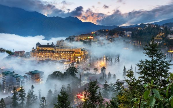 Sapa, la ville dans la brume
