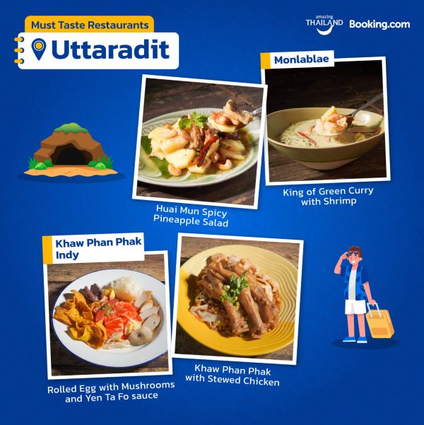 Uttaradit, et particulièrement le district de Laplae, offre une palette de saveurs à ne pas manquer pour les amateurs de gastronomie thaïlandaise.