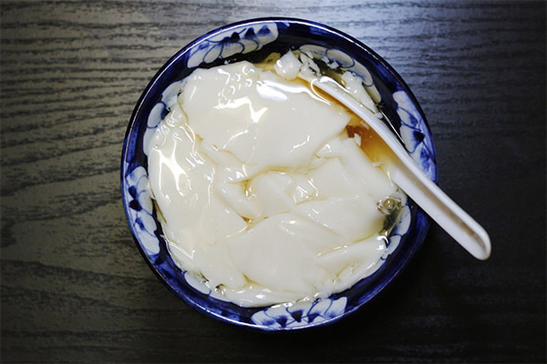 Tao pho - le tofu soyeux au sirop de gingembre