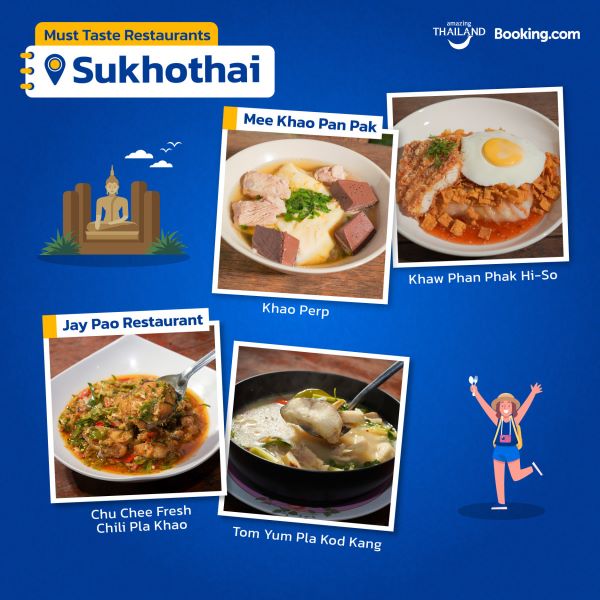 À Sukhothaï, chaque repas devient une découverte de saveurs et de traditions.