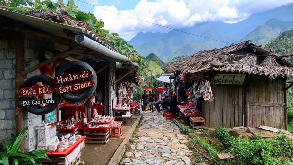Village de Cat Cat à Sapa, Vietnam