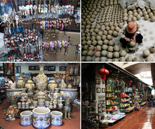 Souvenirs au Vietnam - Les céramiques de Bat Trang