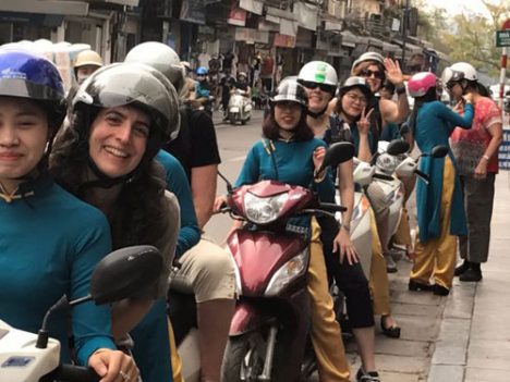 Scooters au Vietnam