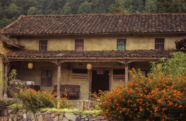 Village de Lolo Chai à Ha Giang, Vietnam